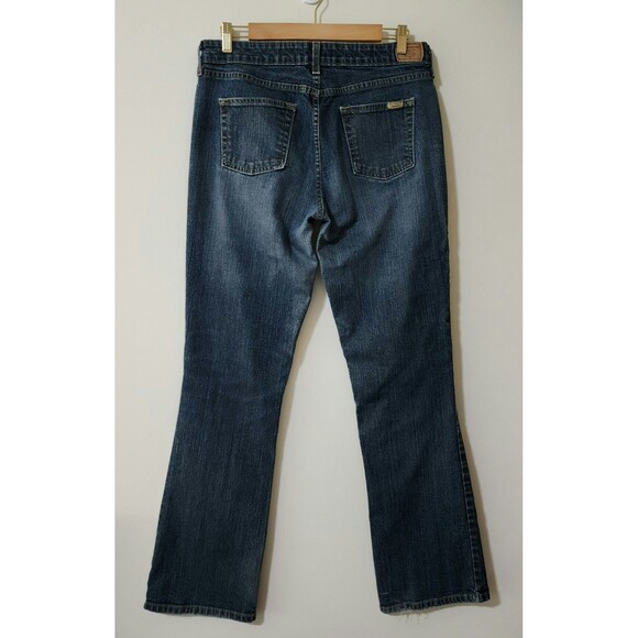 Levi Strauss Signature Womens Low Rise Bootcut Jeans Blue WPL423 Size 12 Long - Picture 3 of 11